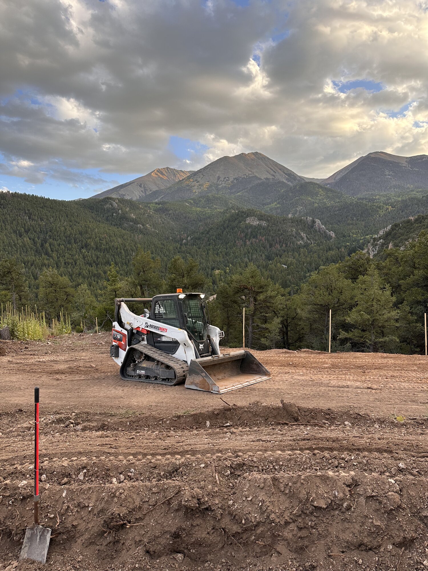 Mountain Lot Grading